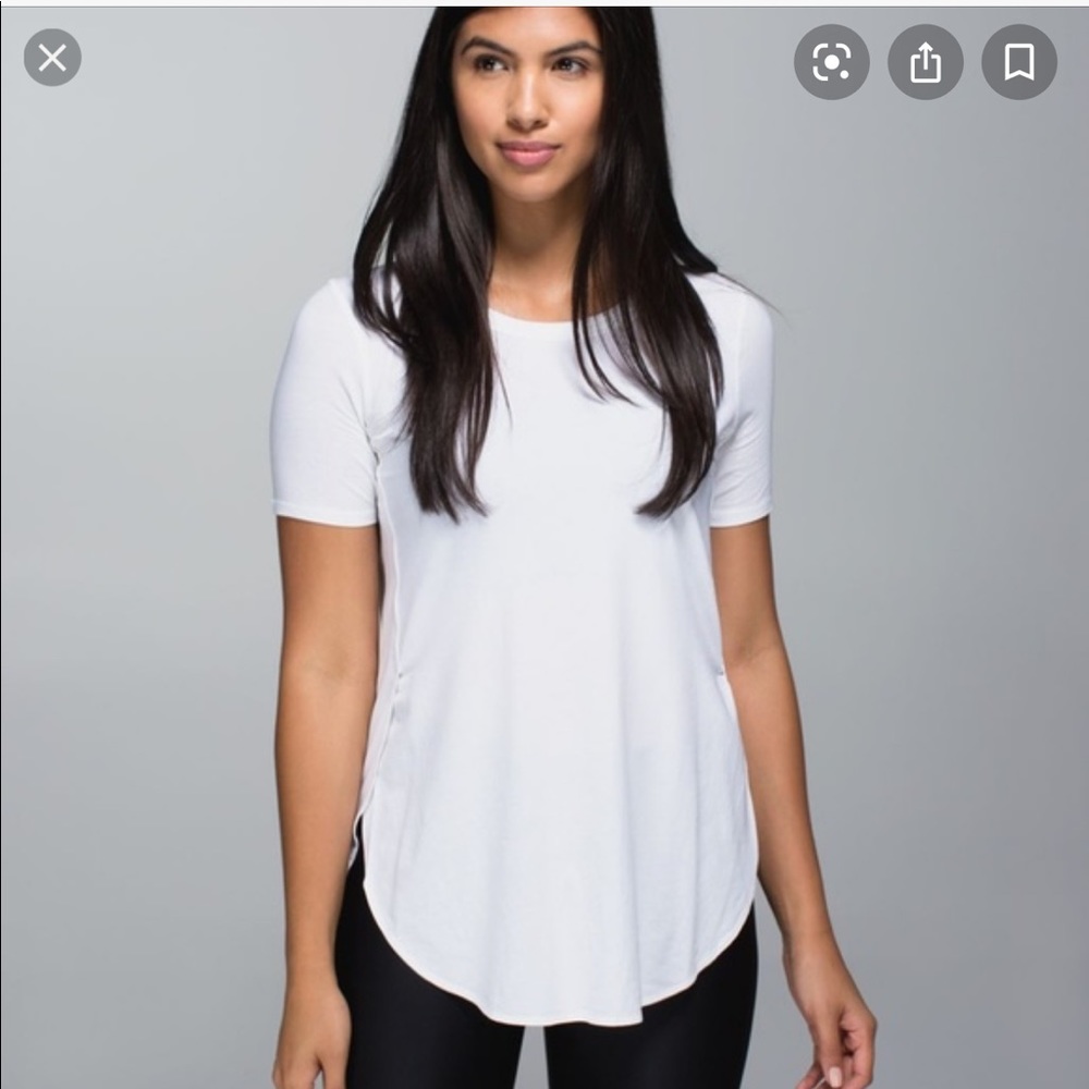 Lululemon om split side tee